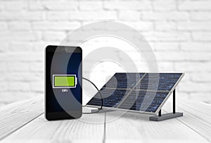 Phone charging solar pannel