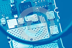 Phone chip micro repair