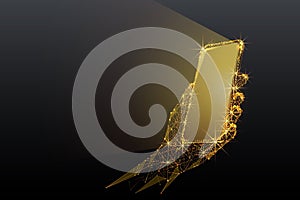 Phone in hand low poly GD