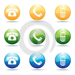 Phone icons