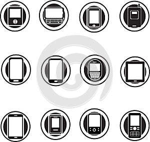 phone icons