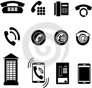 phone icons