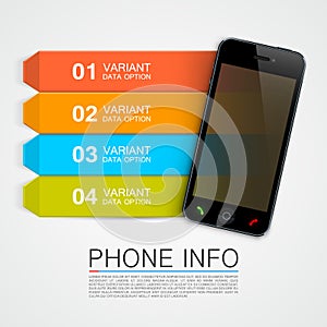 Phone info banner