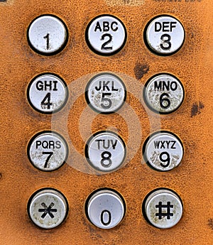 Phone keypad