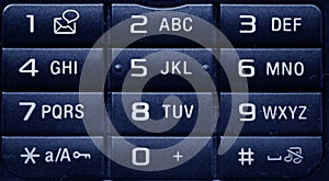 Phone keypad