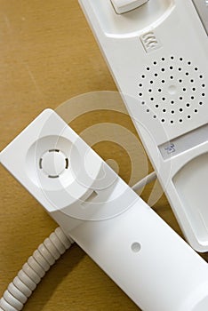 The phone off the hook