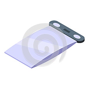 Phone pocket icon isometric vector. Smartphone cover