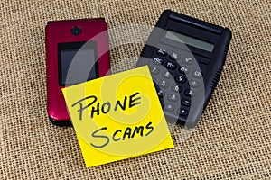 Phone scam senior theft fraud crime hacker security scams