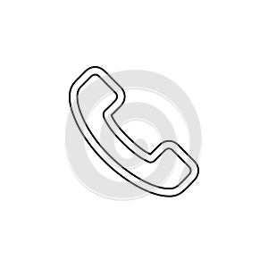 Phone sign icon- Call center, communication