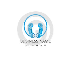 Phone tchno logo design template