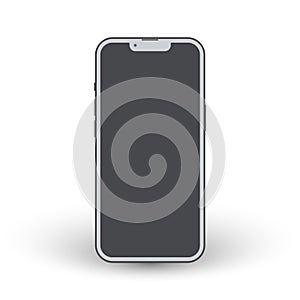 Phone vector template for business.