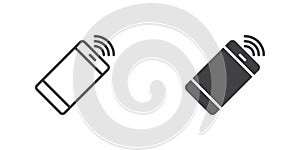 Phone wireless connection icon