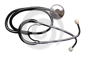 Phonendoscope isolated on white background