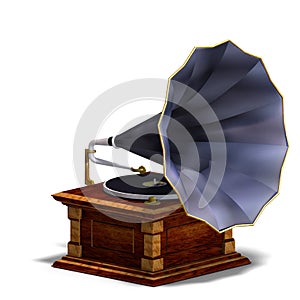 Phonograph photo