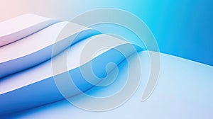 phorealistic white to blue gradient