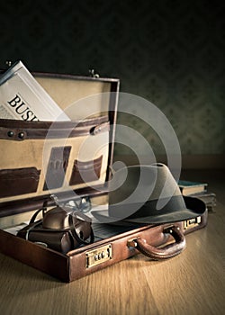 Phoreporter vintage briefcase