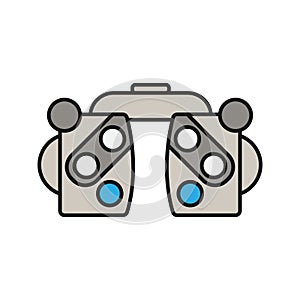 Phoropter color icon