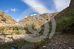 Photo of the Alcolea River as it passes through Lucainena photo