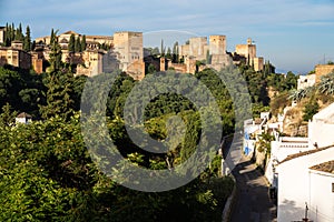 Photo of Alhambra of Granada from Sacromonte