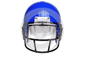 Photo of an American football helmet