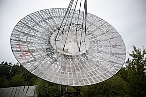 Photo an Astonomic antenna in Pulkovo Absservatory, Russia