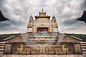 Photo of bhuddhist temple - khurul golden abode of the Buddha Shakyamuni