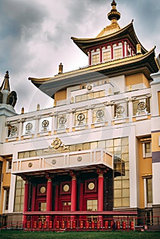 Photo of bhuddhist temple - khurul golden abode of the Buddha Shakyamuni