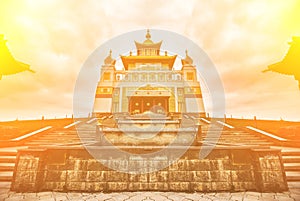 Photo of bhuddhist temple - khurul golden abode of the Buddha Shakyamuni