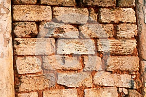 Photo of blockwork in the window