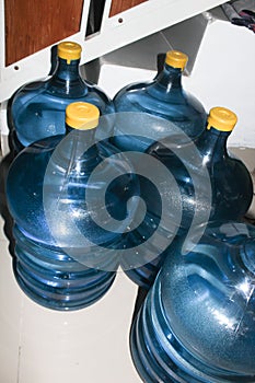 Photo of Blue Plastic Bottle Mineral Water