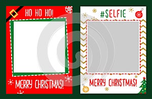 Photo booth props frame for christmas party