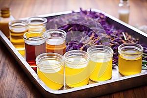 photo of botanicals intended for organic soap making