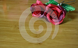 Photo of bouquet for greeting Valentine day