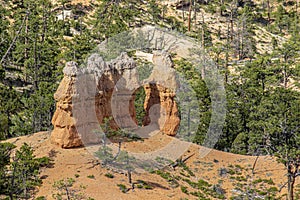 Photo of Bryce Canyon Rock Formation.