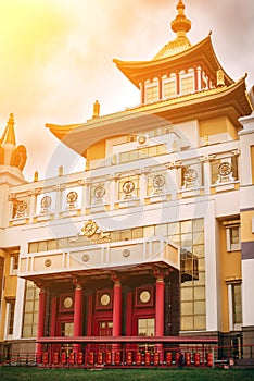 Photo of buddhist temple - khurul golden abode of the Buddha Shakyamuni