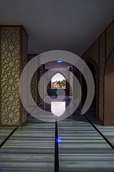 Building structure in one of the mosques