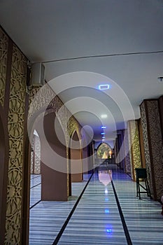 Building structure in one of the mosques