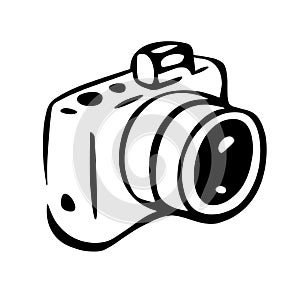 Photo camera drawing