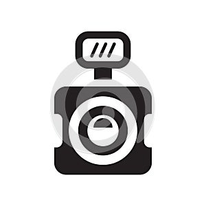 Photo camera icon vector isolated on white background, Photo camera sign , celebration pictograms