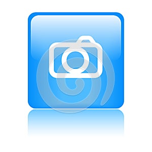 Photo camera icon web button