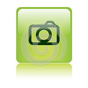 Photo camera icon web button