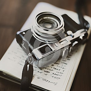 Photo Camera Old Photography Hobby Concept