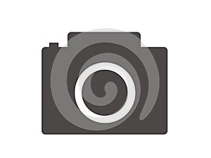 Photo camera vector icon
