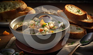 A picture of Clam Chowder photo