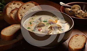 A picture of Clam Chowder photo