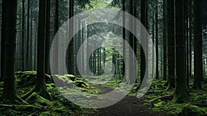 Enchanting Forest Trail: A Captivating Journey Into Nature\'s Embrace photo