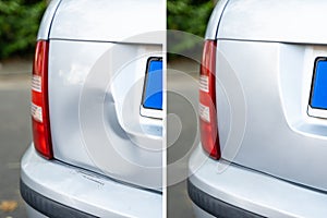 Photo Of Car Dent Repair Before