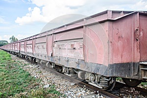 Photo of carriages, it is mainly used to carry stone and charcoals photo