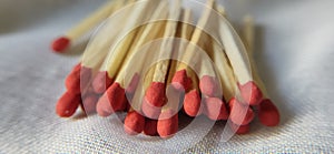 Photo of Close up of matchsticks