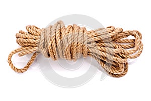 Photo of a coil of rope